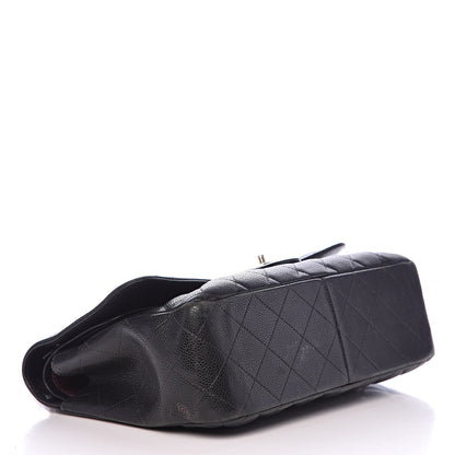Chanel Caviar Quilted Jumbo Double Flap Black 4 of 24