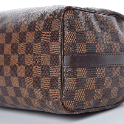 Louis Vuitton Damier Ebene Speedy Bandouliere 25 7 of 16