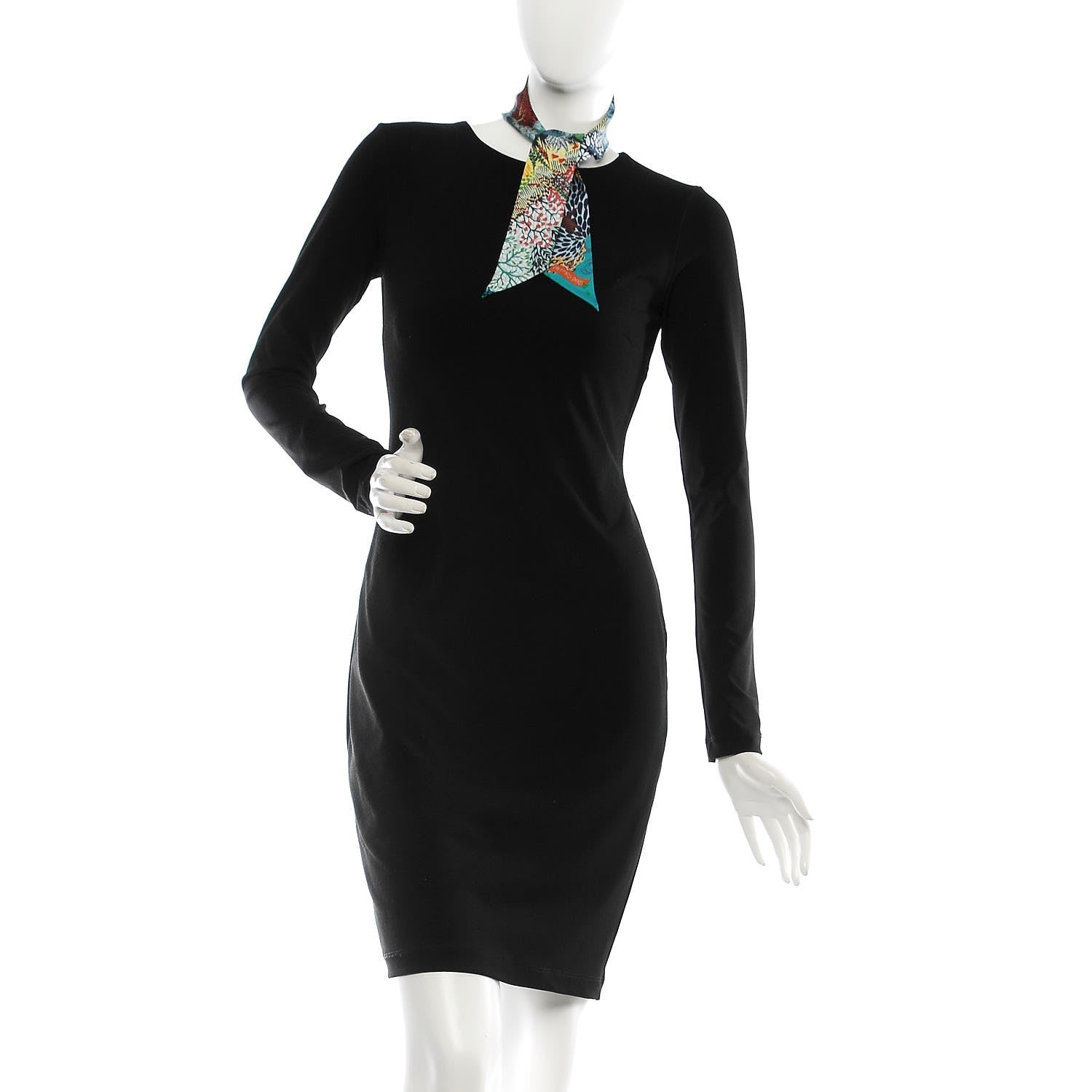 Hermes Silk Dans un Jardin Anglais Twilly Canard Vert Jaune 2 of 5