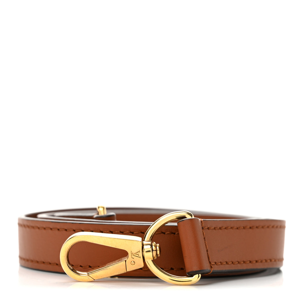 Louis Vuitton Calfskin Shoulder Strap Brown 1 of 4