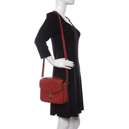 Louis Vuitton Empreinte Pochette Metis Cherry 2 of 10