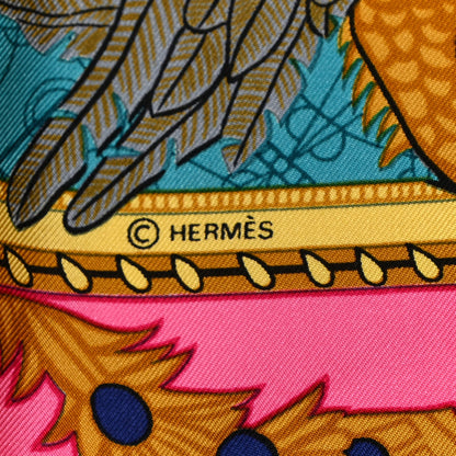 Hermes Silk Les Bissone De Venise Scarf 90 4 of 5