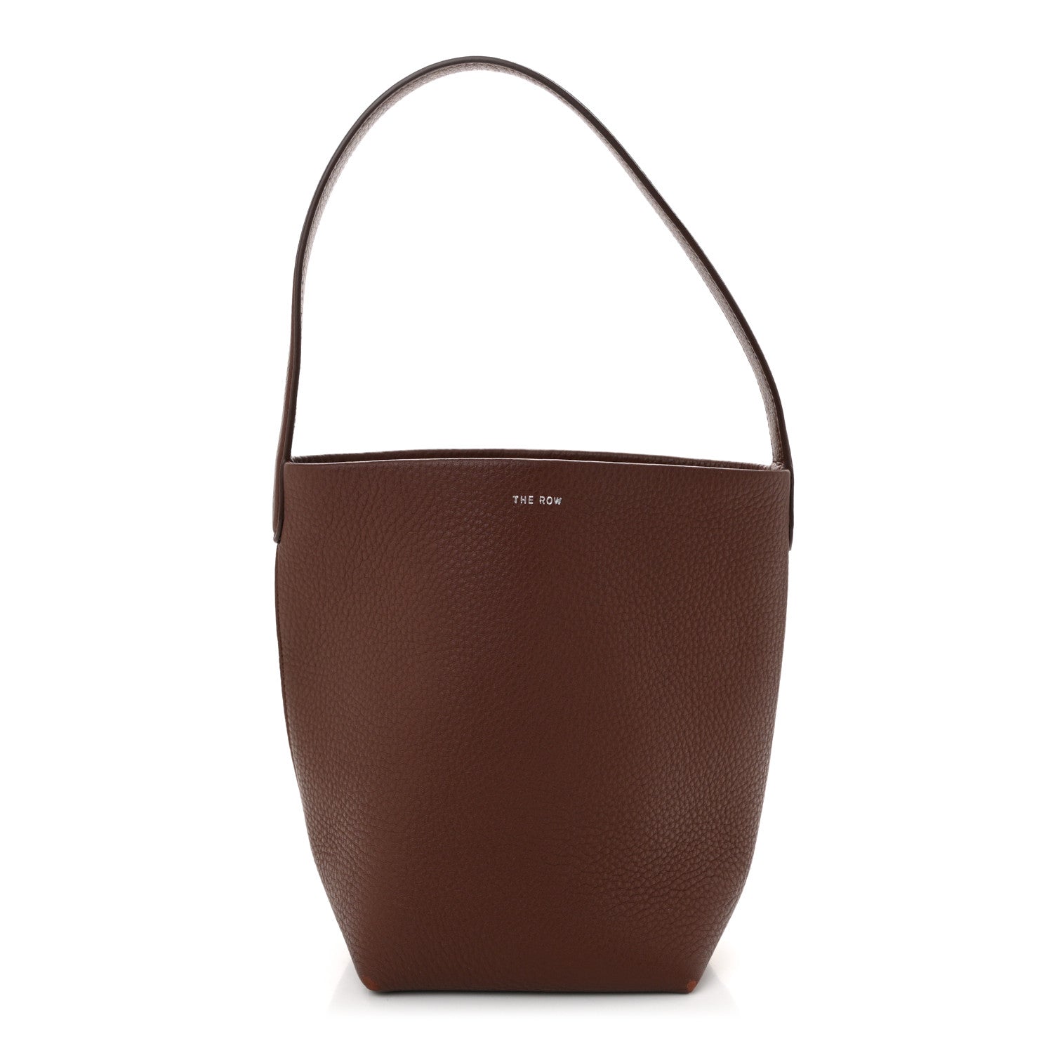 The Row Grained Calfskin Small N/S Park Tote Cognac 1 of 10