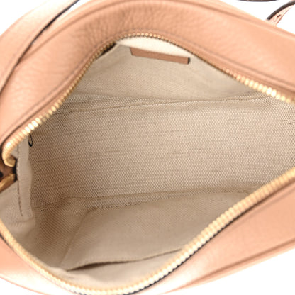 Gucci Pebbled Calfskin Small Soho Disco Bag Camelia 5 of 10