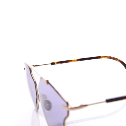 Christian Dior So Real Pop Sunglasses Rose Gold Purple 7 of 9