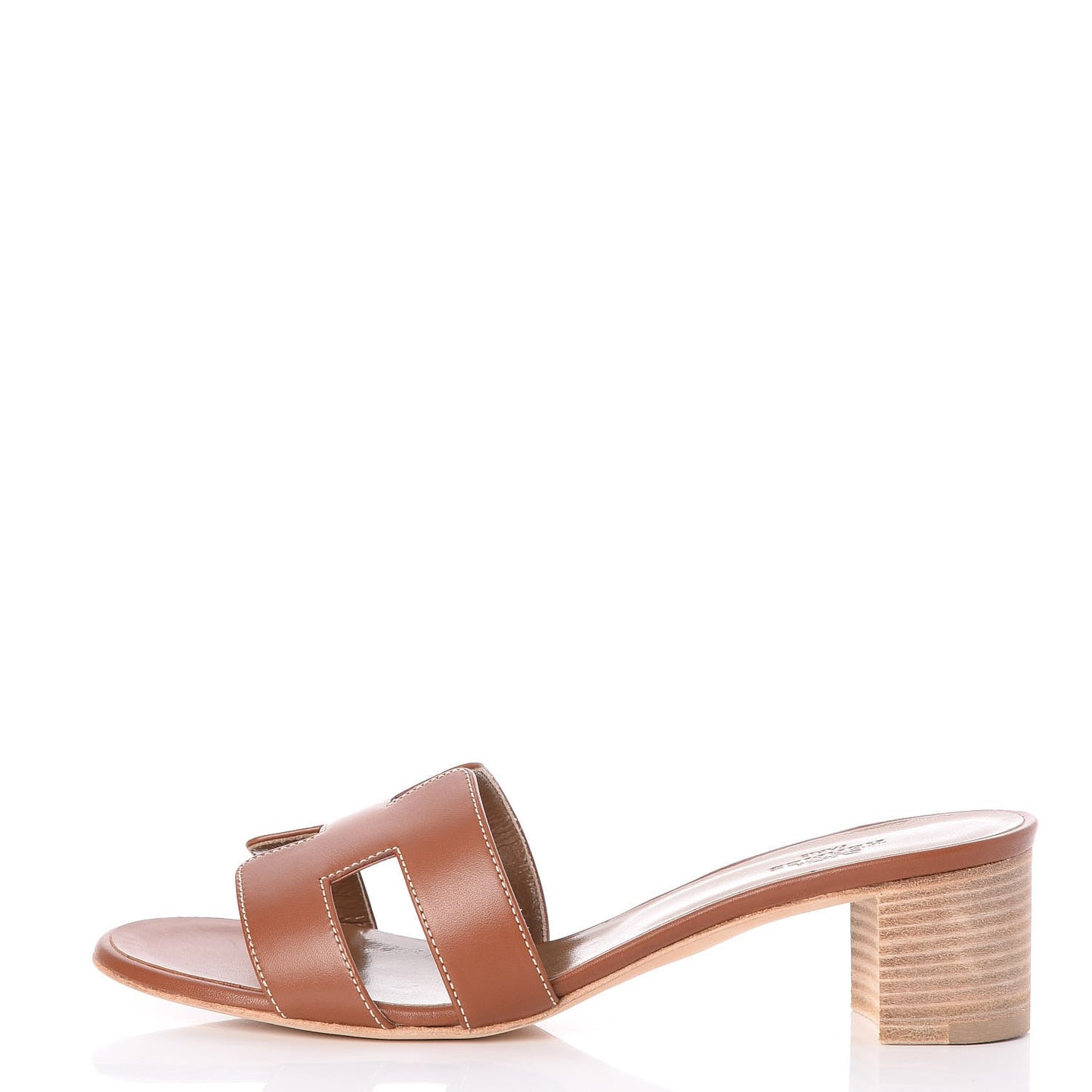 Calfskin Oasis Sandals 37 Gold