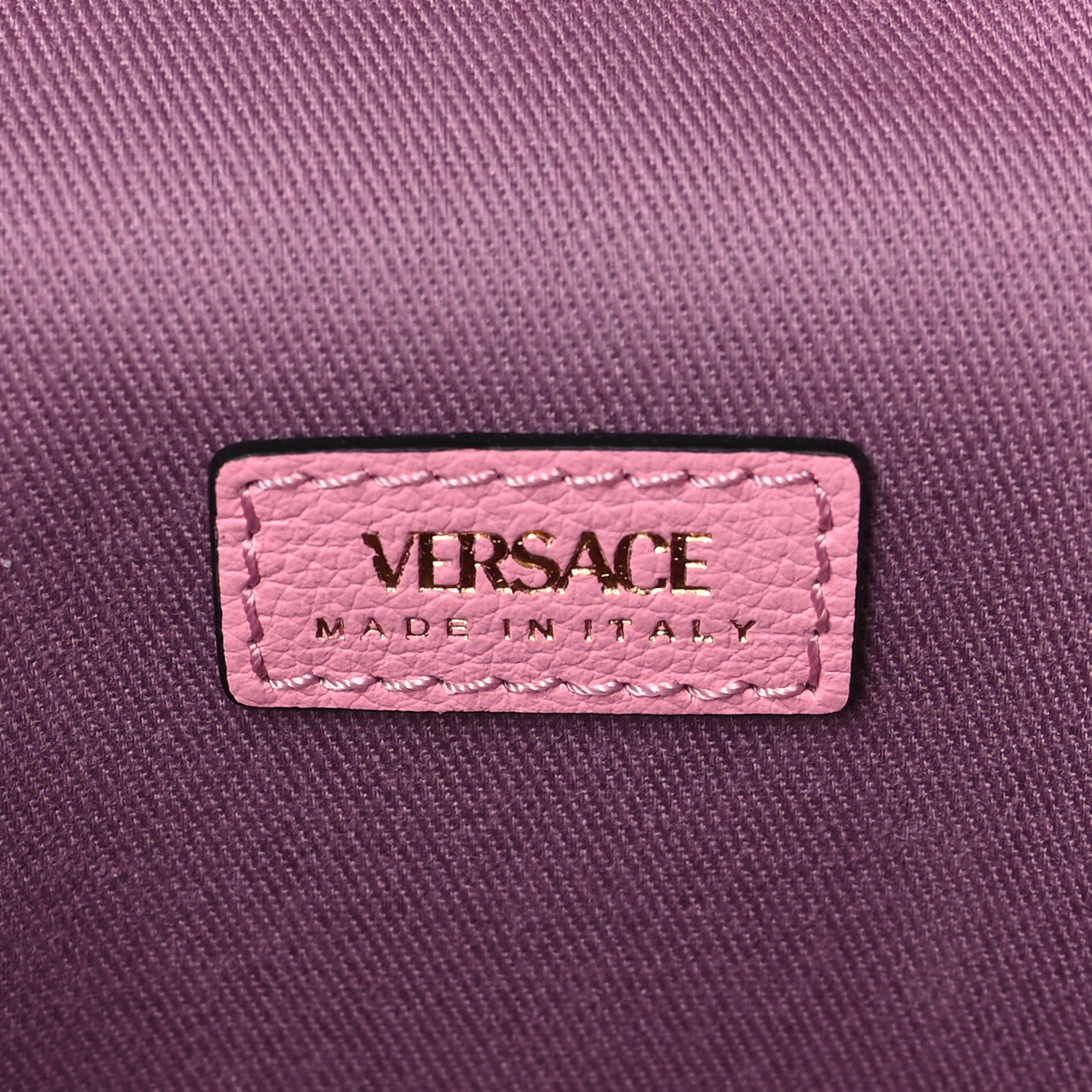Versace Grained Calfskin Medusa Vanity Case Pink 6 of 8