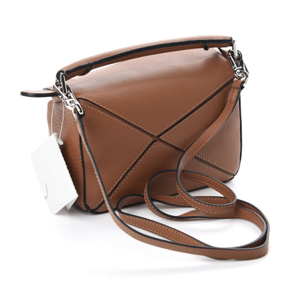 Loewe Calfskin Mini Puzzle Bag Tan 3 of 10
