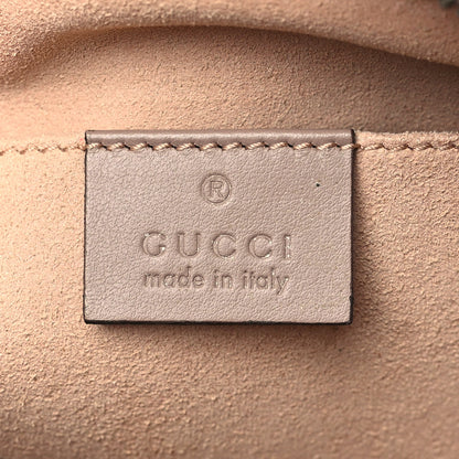 Gucci Calfskin Matelasse Small GG Marmont Chain Shoulder Bag Porcelain Rose 6 of 9