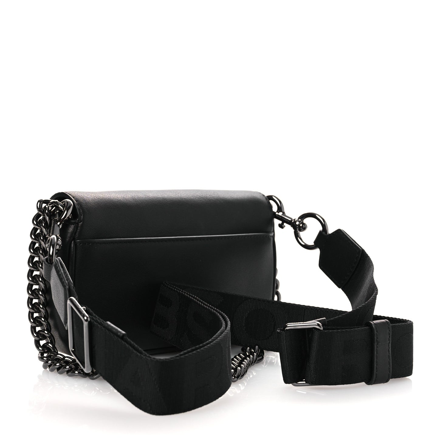 Calfskin Mini The J Marc Shoulder Bag Black