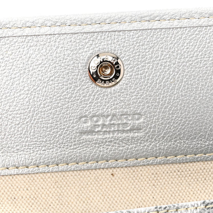 Goyard Goyardine Precious Metals Saint Louis GM Silver 6 of 10