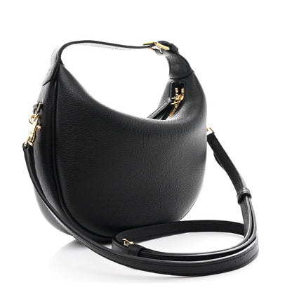 Celine Supple Grained Calfskin Teen Lulu Shoulder Bag Black 3 of 10