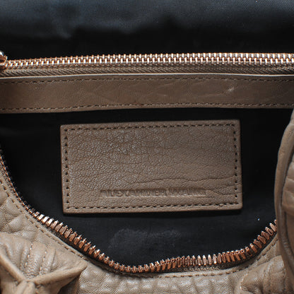 Alexander Wang Pebbled Lambskin Rockie Latte Rose Gold Hardware 15 of 16