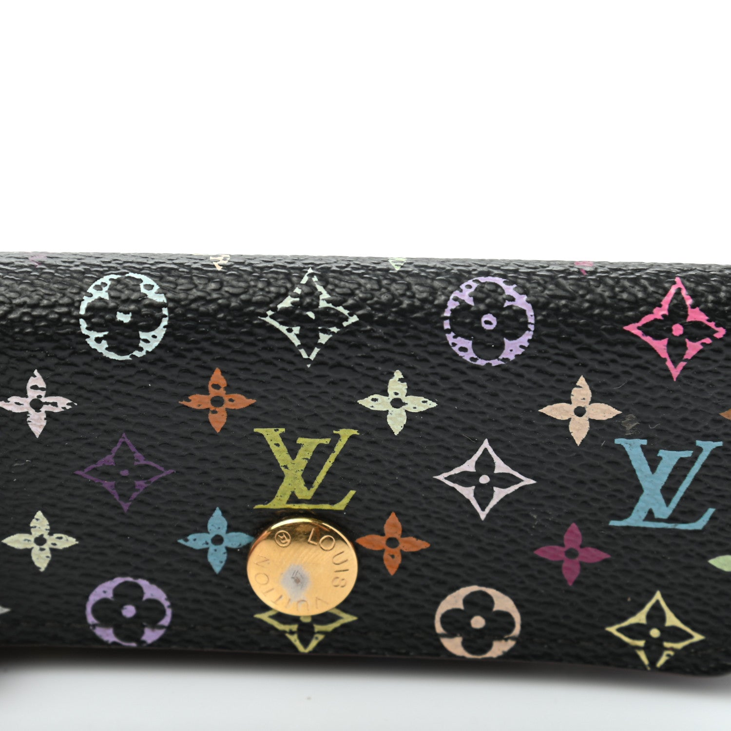 Louis Vuitton Monogram Multicolor Multicles 4 Key Holder Black Grenade 13 of 20
