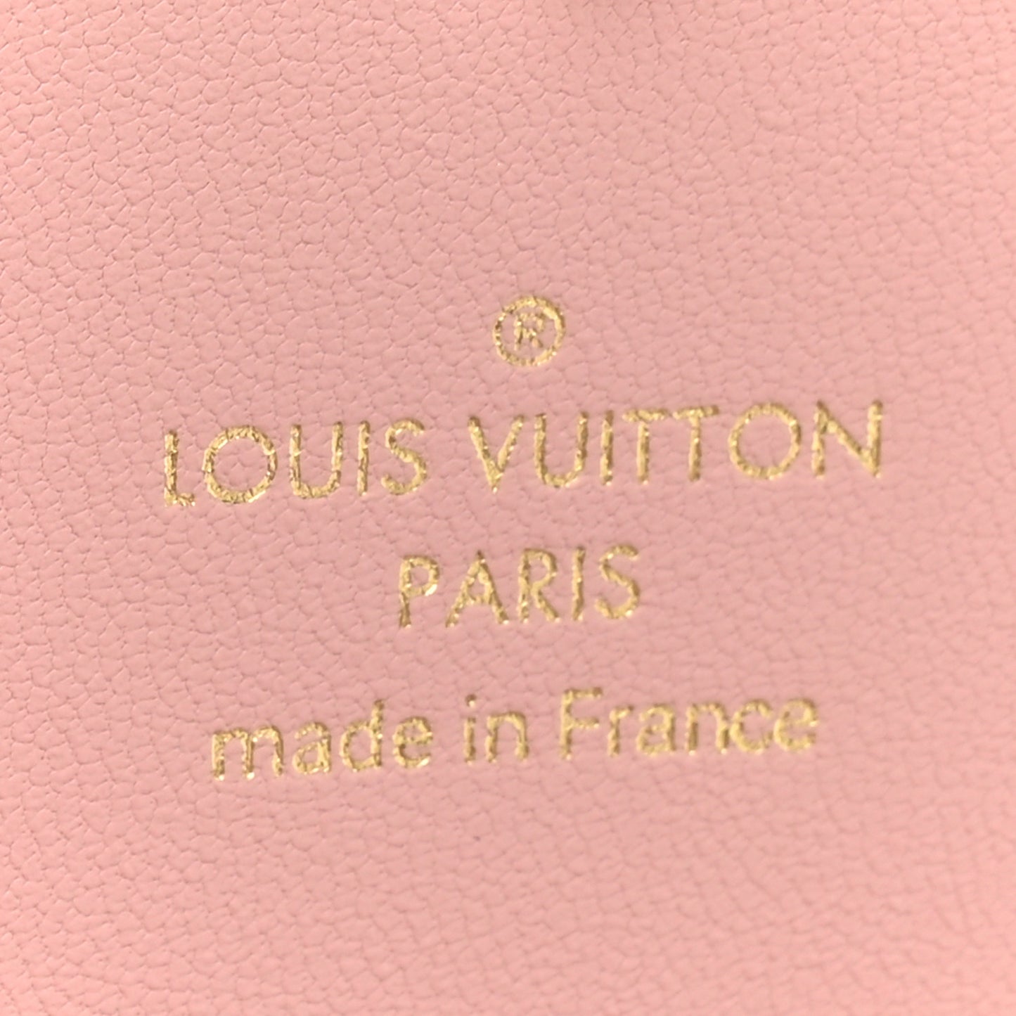 Monogram Large Kirigami Pochette Insert Rose Ballerine