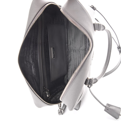 Prada Saffiano Lux Bowler Marmo 6 of 8