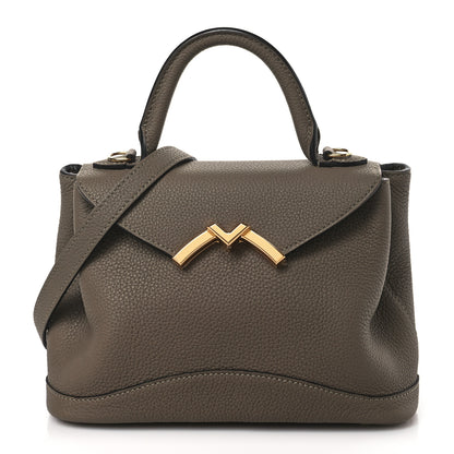 Moynat Taurillon Blush Calfskin Gabby BB Taupe 1 of 8