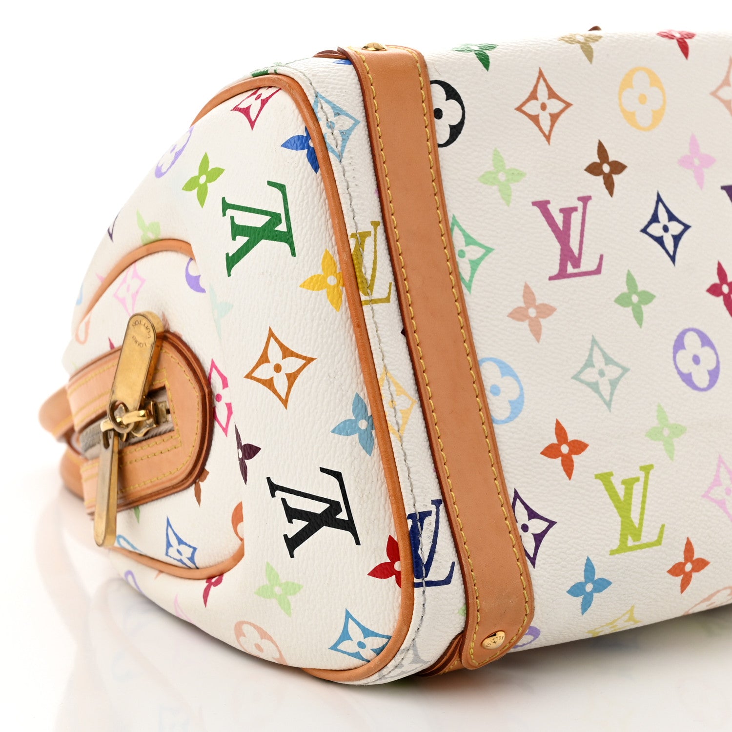 Louis Vuitton Monogram Multicolor Priscilla White 8 of 10