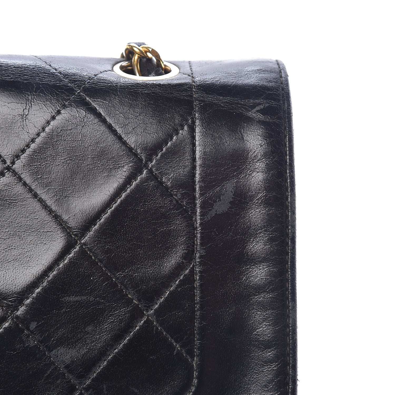 Chanel Lambskin Quilted Small Single Flap Black 27 of 29