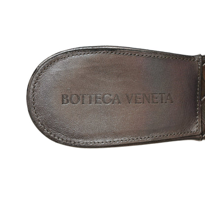 Bottega Veneta Laser Nappa Maxi Intrecciato Lido 90mm Mule Sandals 37 Oyster 7 of 8