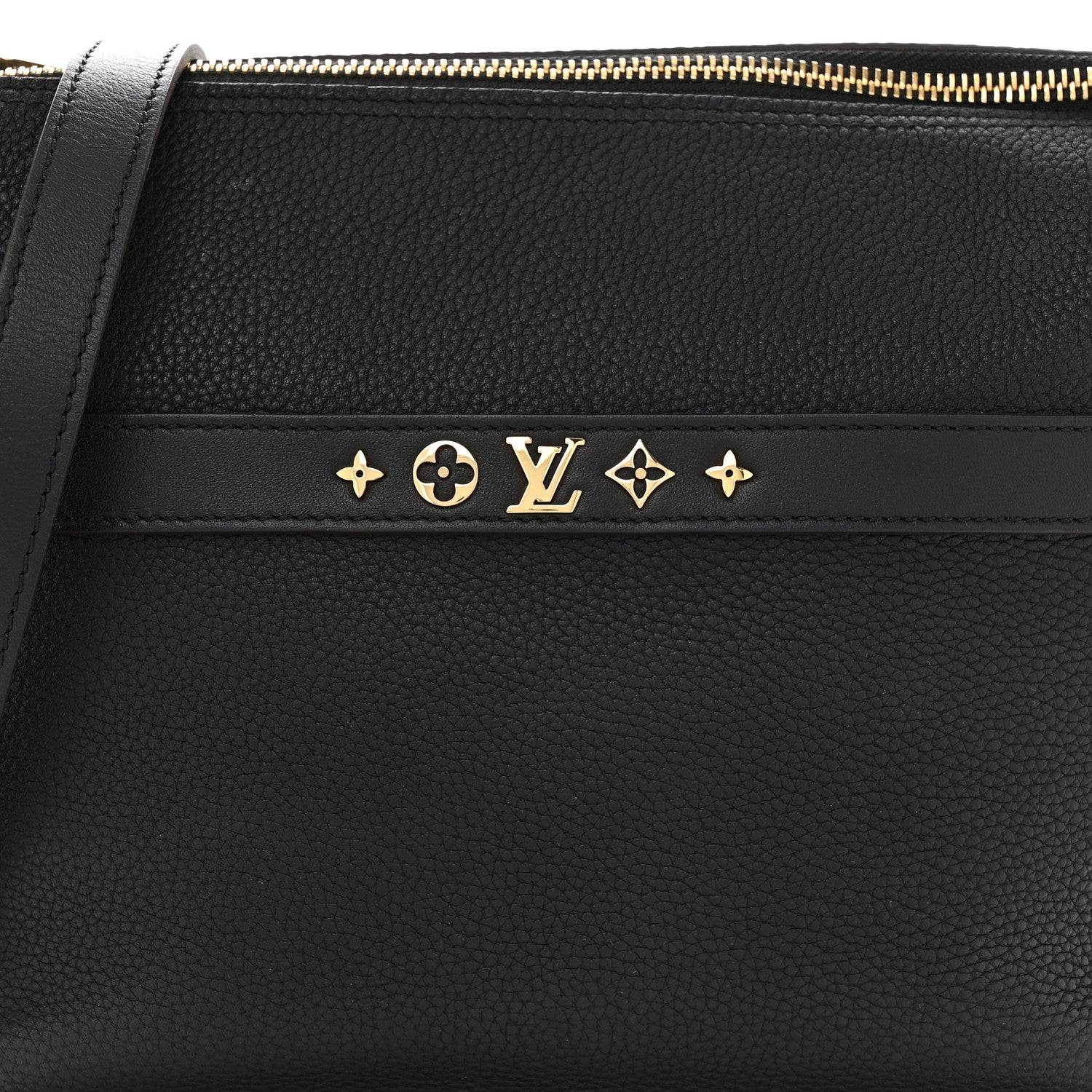 Louis Vuitton Grained Calfskin Cruiser PM Black 8 of 12