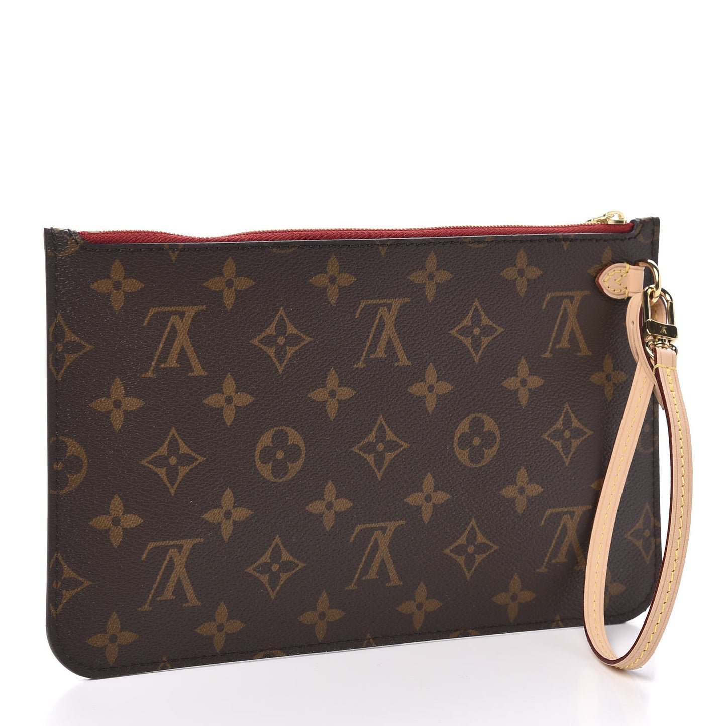 Monogram Neverfull MM GM Pochette Cherry