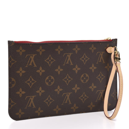 Louis Vuitton Monogram Neverfull MM GM Pochette Cherry 3 of 9