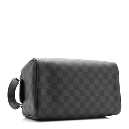 Louis Vuitton Damier Graphite Dopp Kit Toilet Pouch 4 of 8