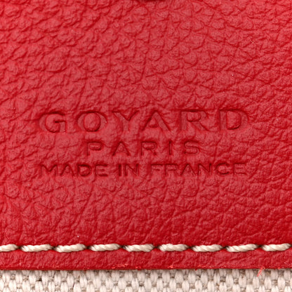 Goyard Goyardine Boheme Hobo Red 7 of 11