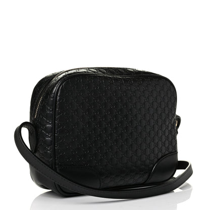 Gucci Microguccissima Mini Bree Messenger Bag Black 2 of 8