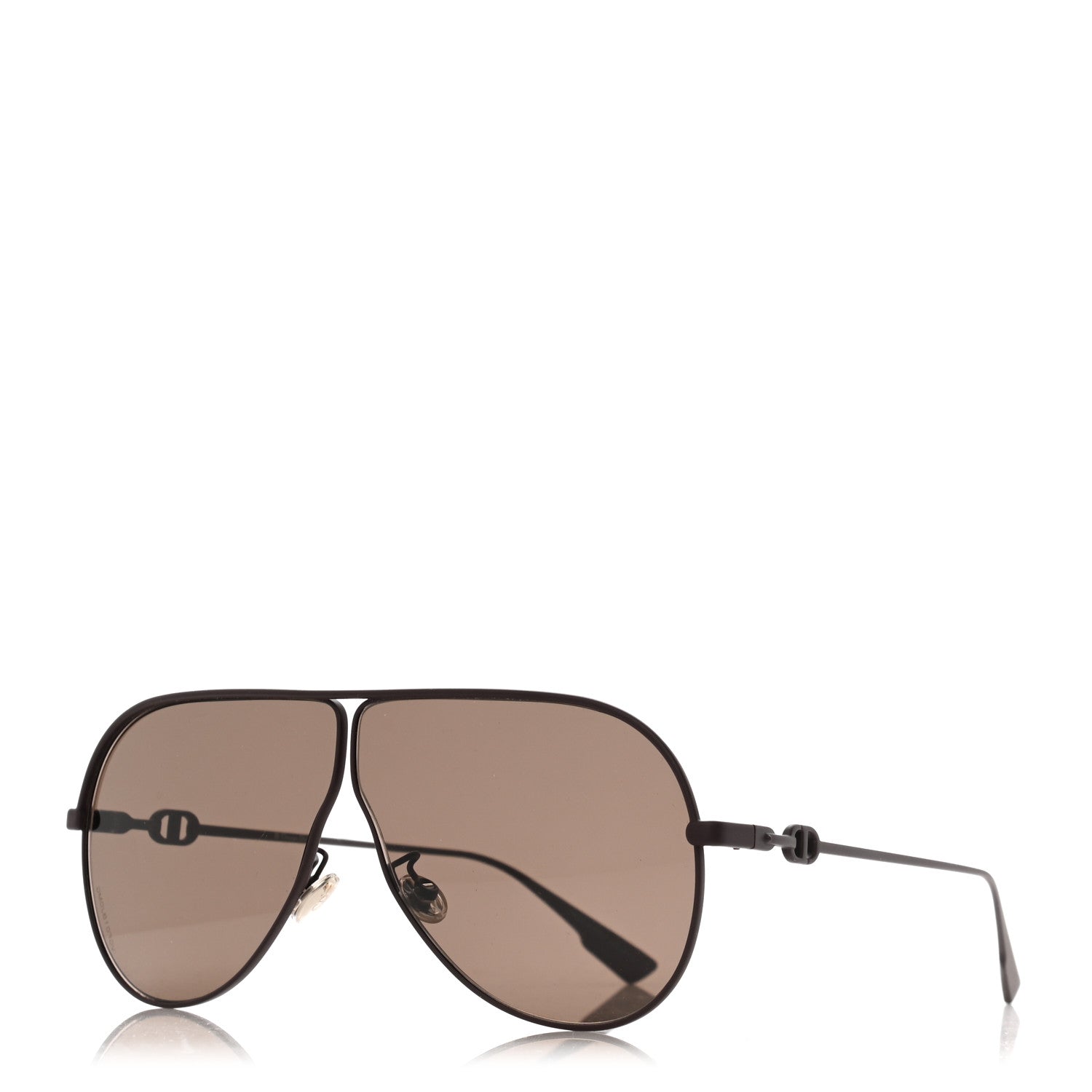 Christian Dior Metal Diorcamp Sunglasses Burgundy 1 of 9