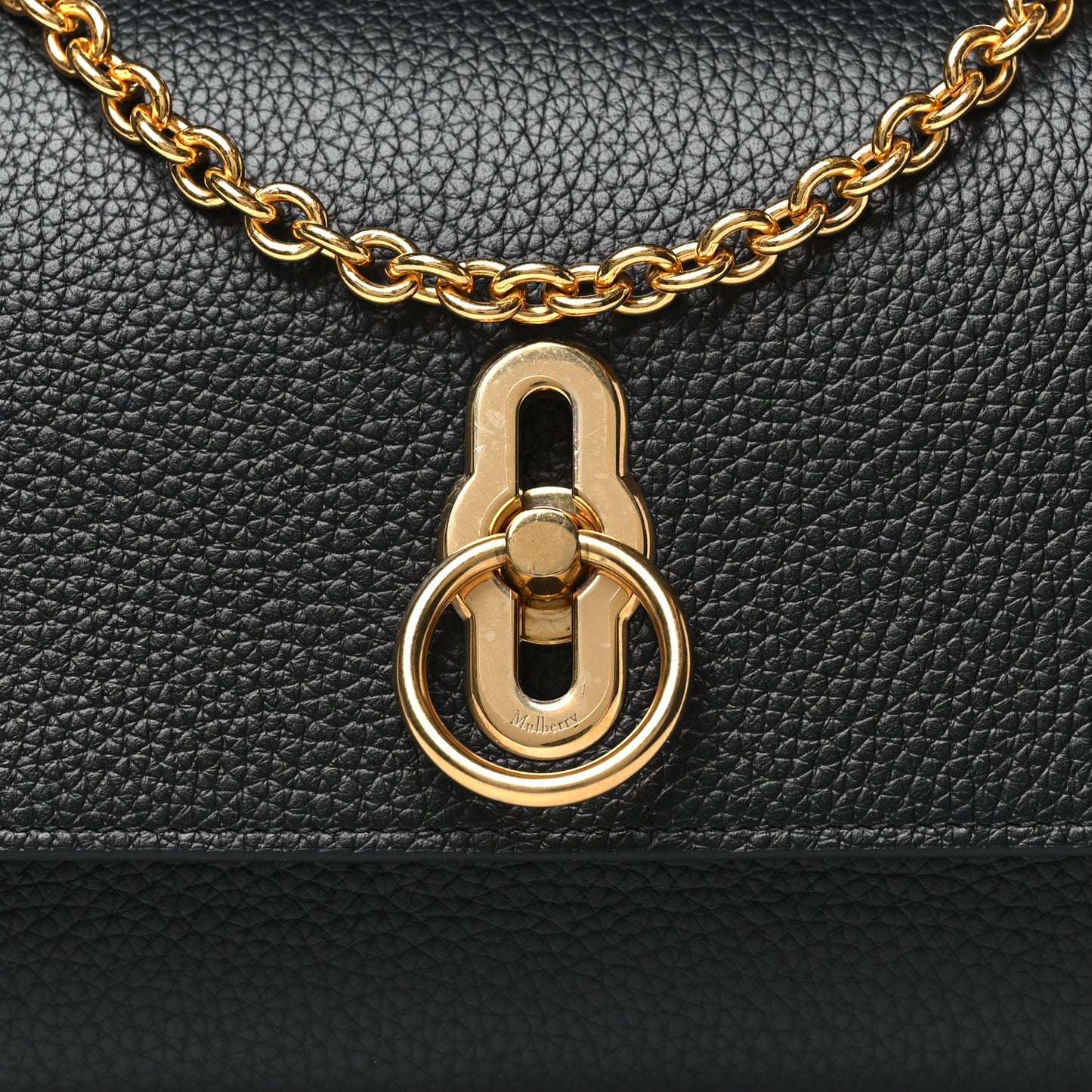 Small Classic Grain Amberley Convertible Clutch Black