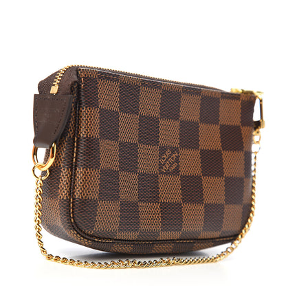 Louis Vuitton Damier Ebene Mini Pochette Accessories 2 of 7