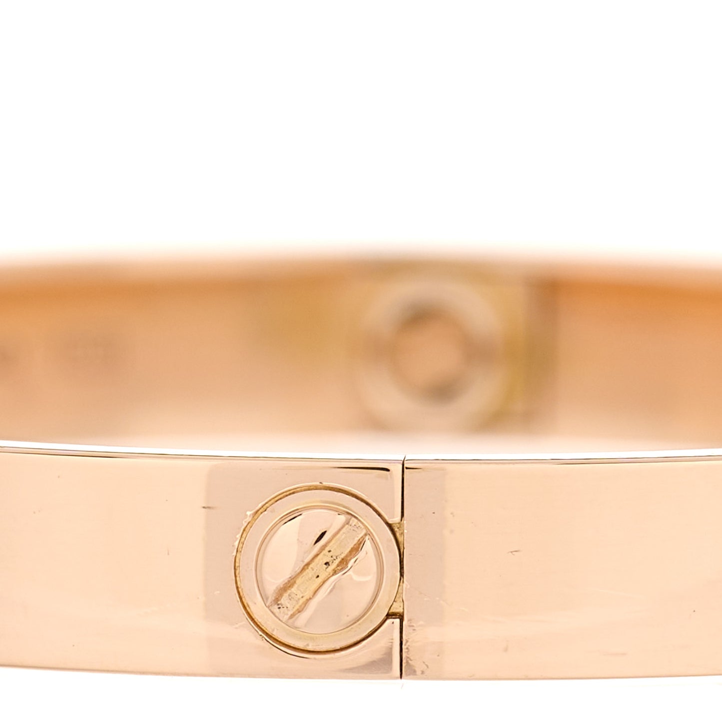 18K Pink Gold LOVE Bracelet 17