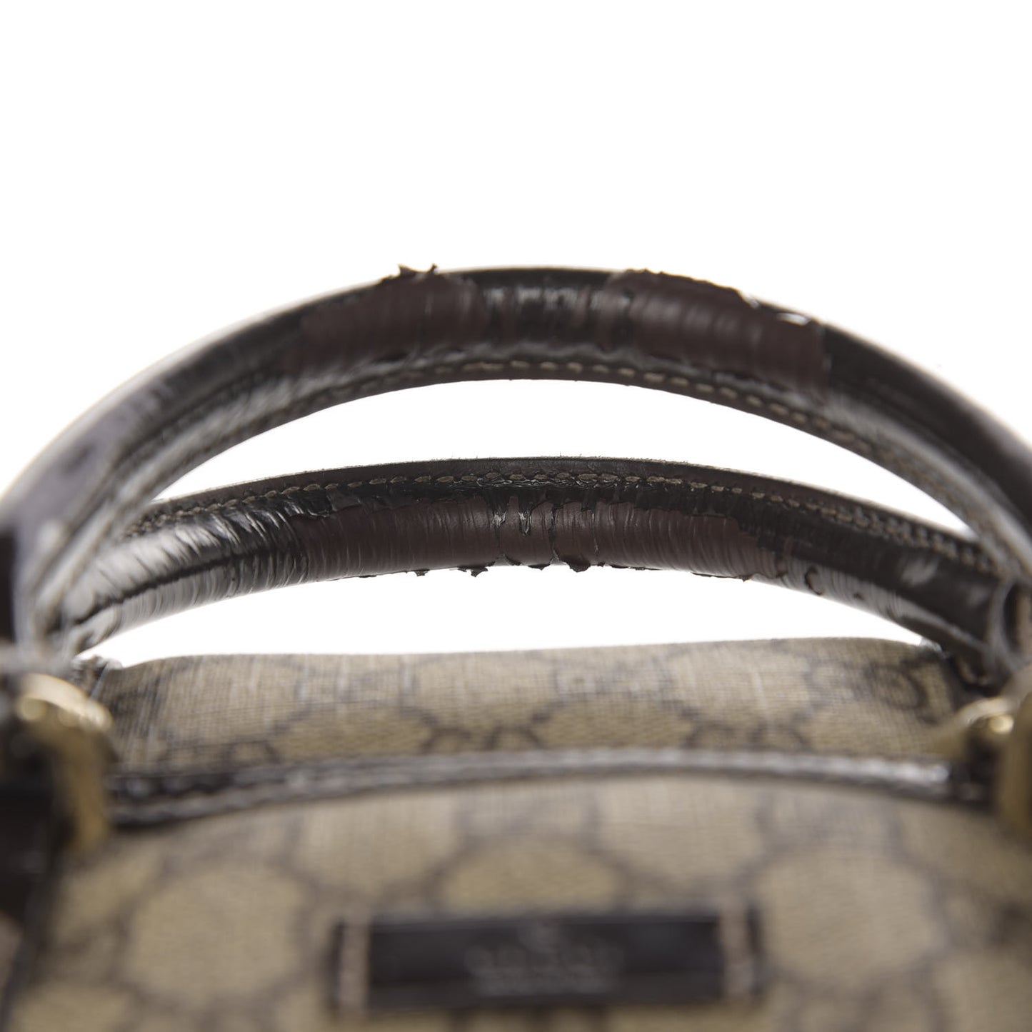 GG Plus Monogram Medium Joy Boston Dark Brown