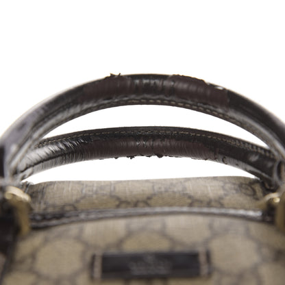 Gucci GG Plus Monogram Medium Joy Boston Dark Brown 9 of 13