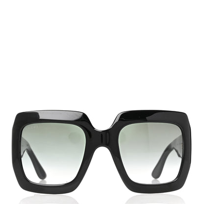 Gucci Acetate Square Frame Sunglasses GG0053S Black 2 of 9