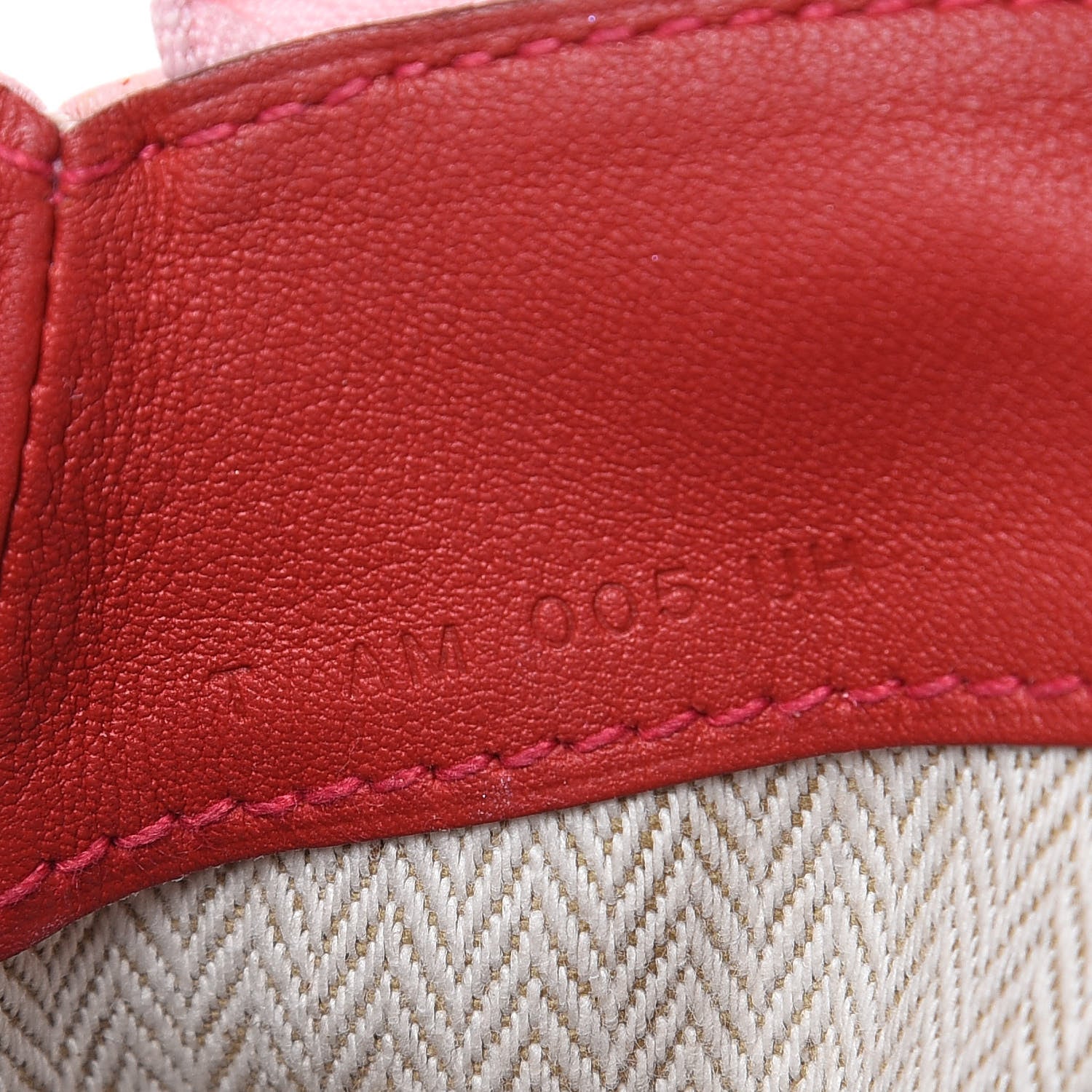 Hermes Lambskin Swift Tohubohu Pouch PM Rose Sakura Vermillion 7 of 10