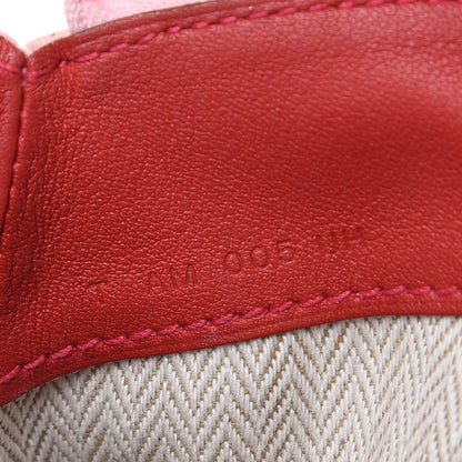 Hermes Lambskin Swift Tohubohu Pouch PM Rose Sakura Vermillion 7 of 10