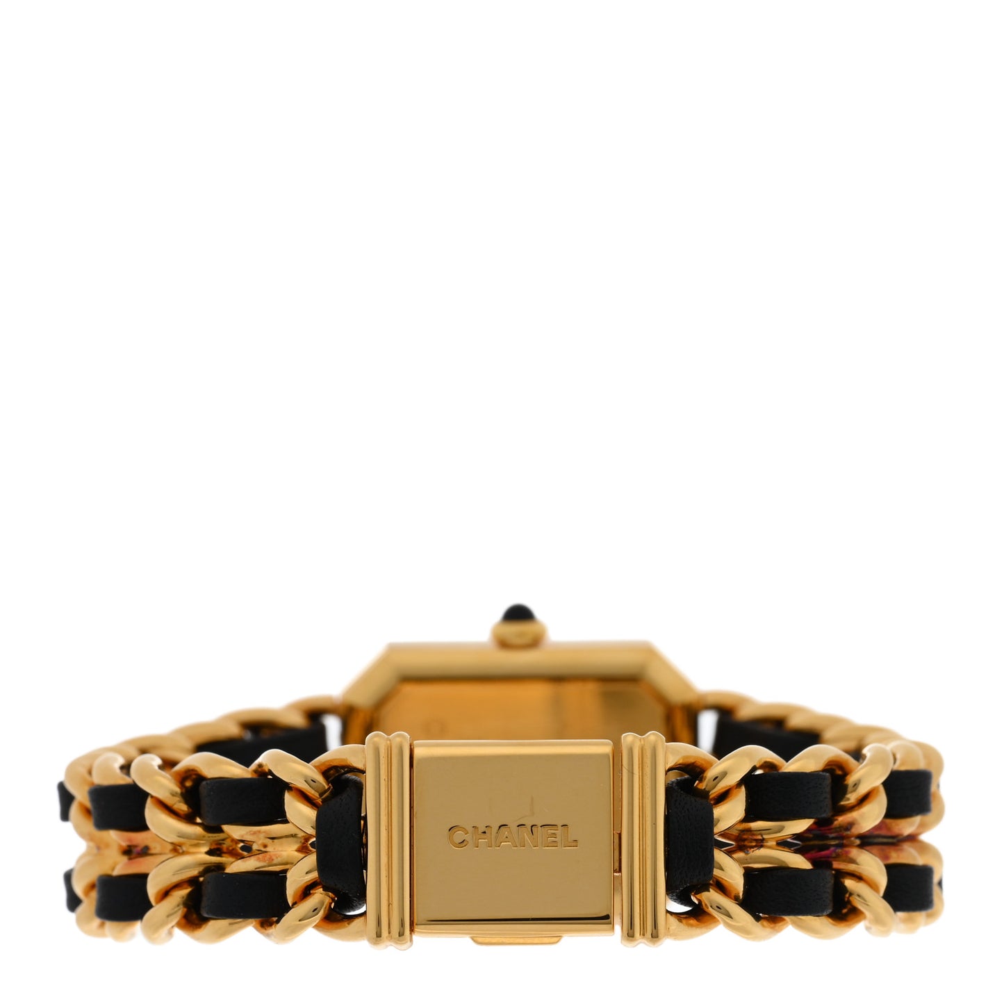 Stainless Steel Lambskin 20mm Chain Premiere Quartz Watch Gold M