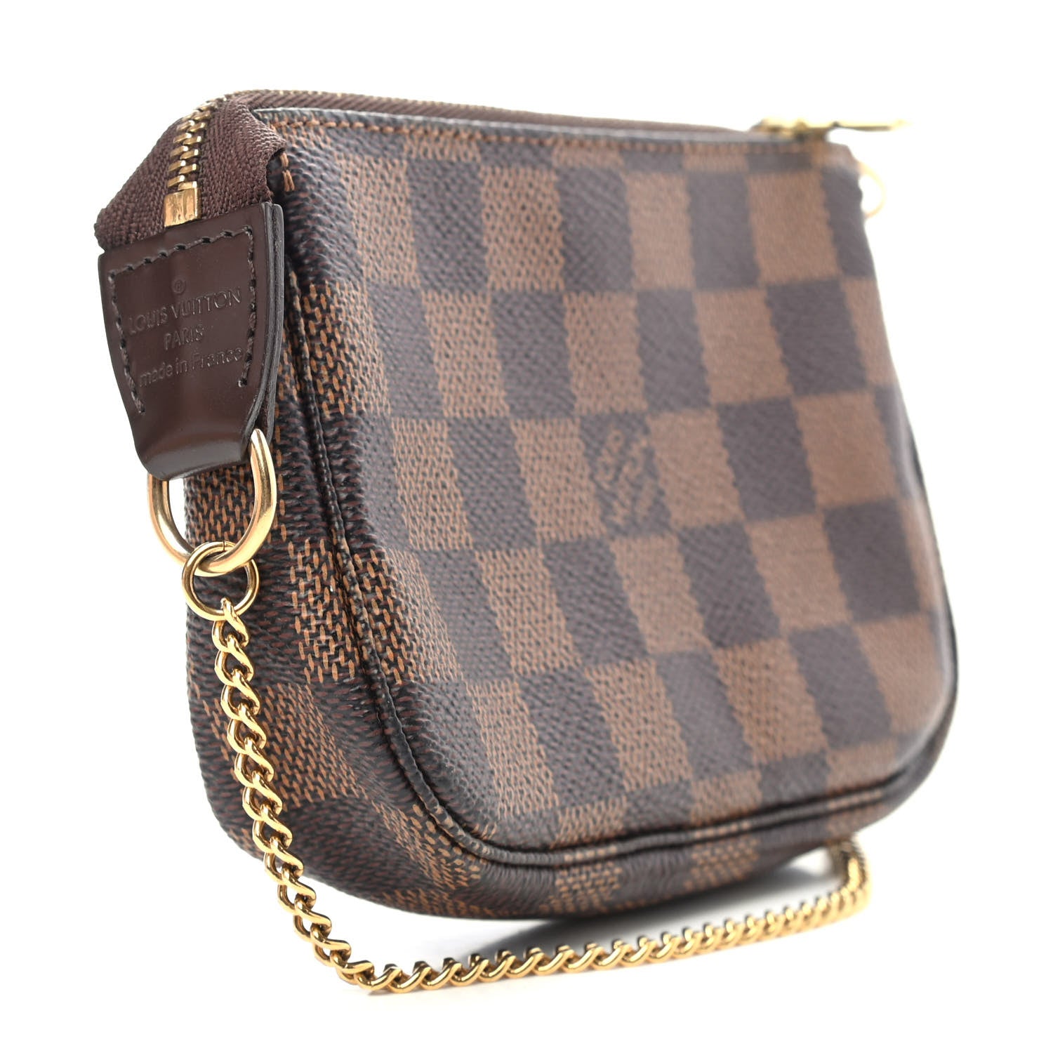 Louis Vuitton Damier Ebene Mini Pochette Accessories 2 of 4