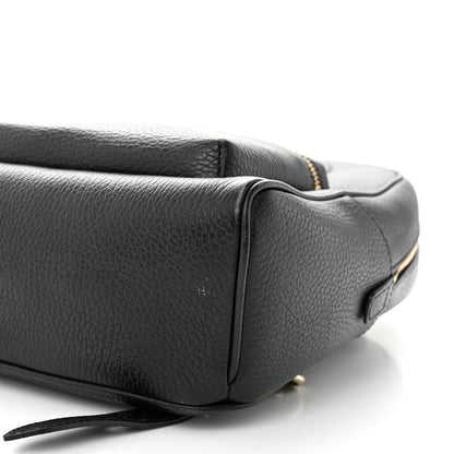 Gucci Pebbled Calfskin Soho Chain Backpack Black 10 of 17