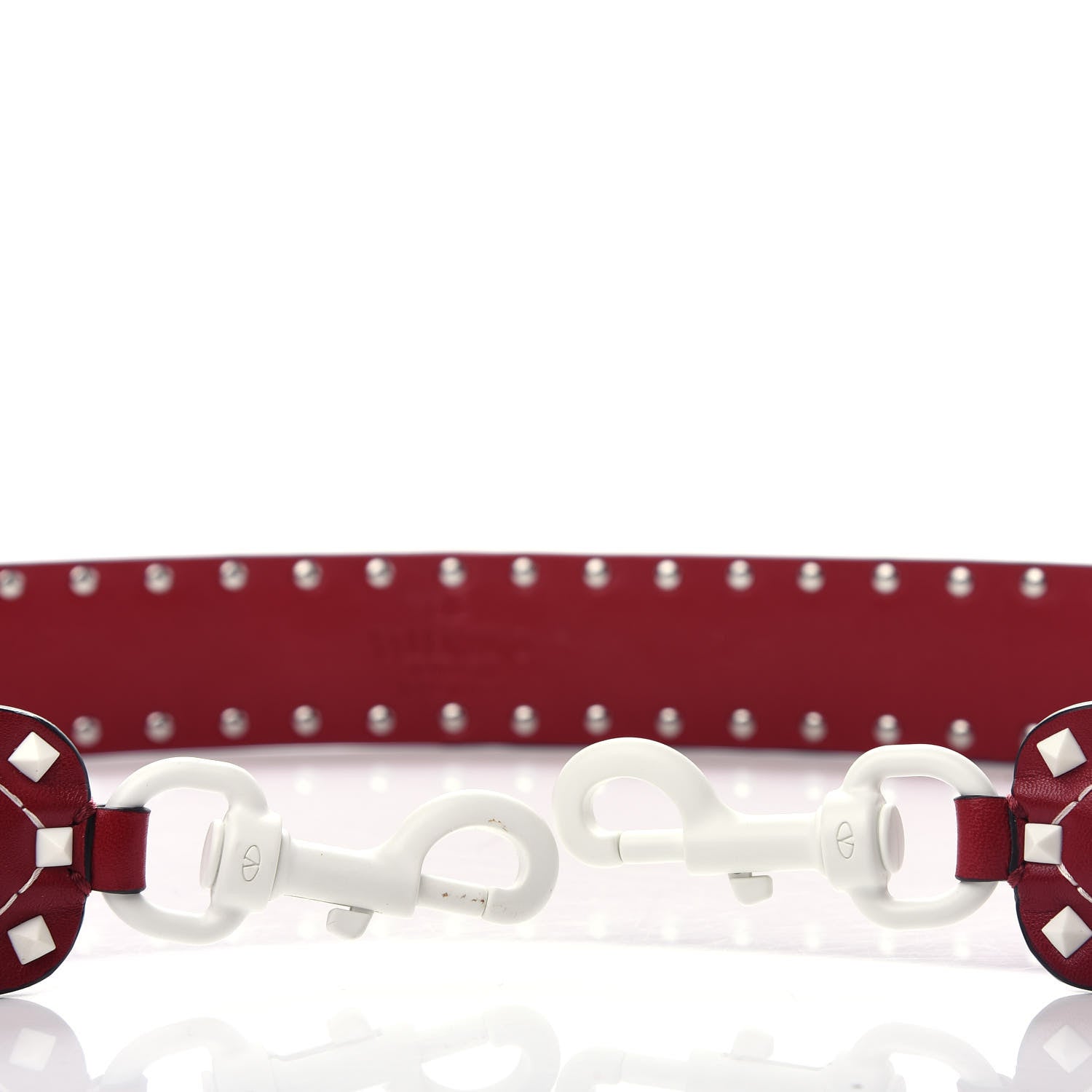 Valentino Garavani Lambskin Free Rockstud Spike Shoulder Strap Rosso Valentino 3 of 4