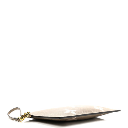 Louis Vuitton Empreinte Monogram Giant Neonoe MM Pochette Tourterelle Creme 4 of 7