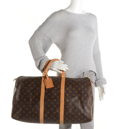 Louis Vuitton Monogram Keepall 50 2 of 7