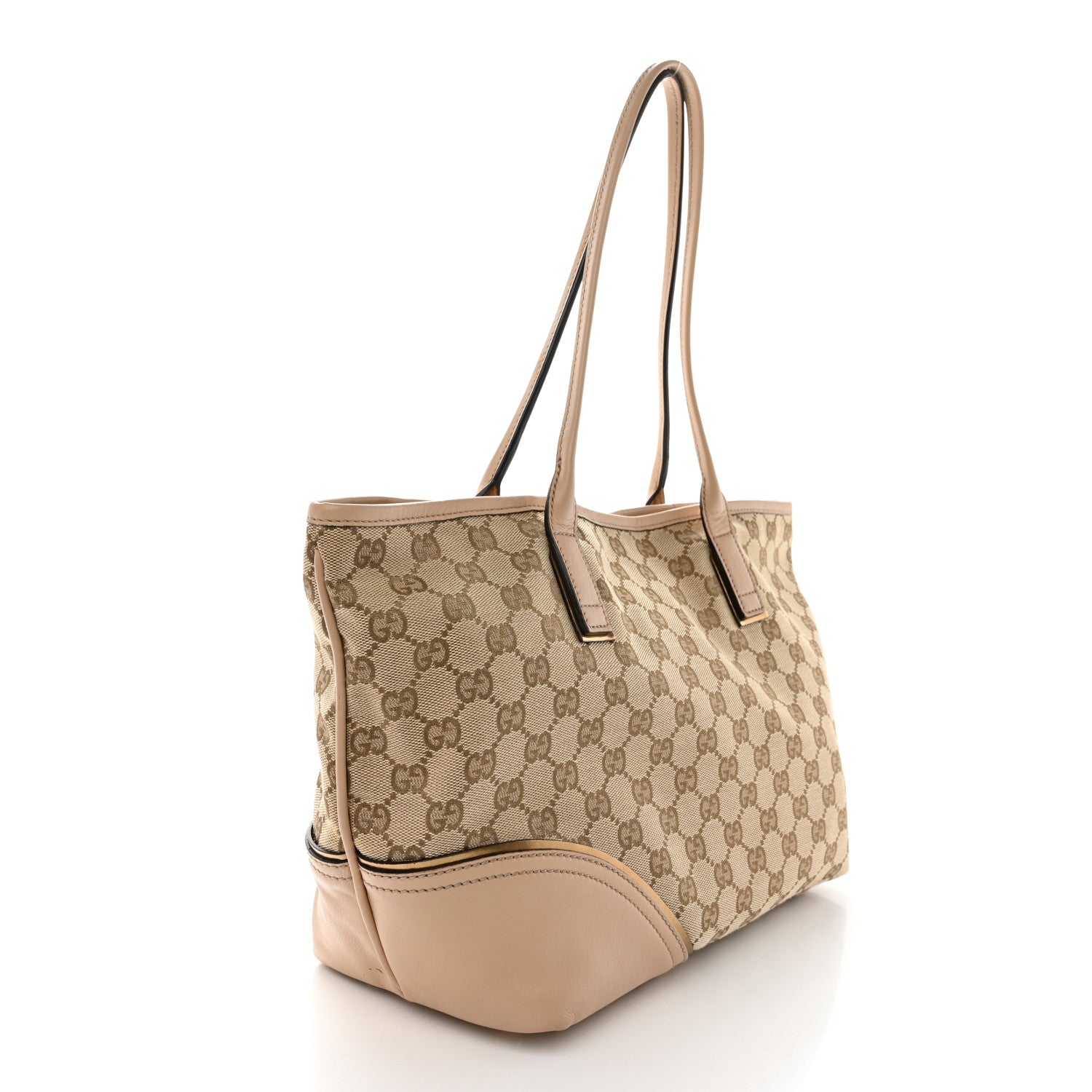 Gucci Monogram Medium New Britt Tote Beige 3 of 15