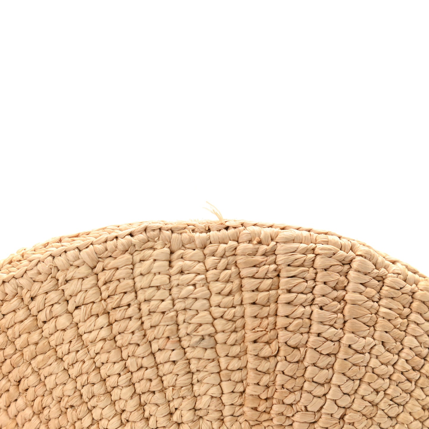Raffia Vitello Small Hobo Naturale Black