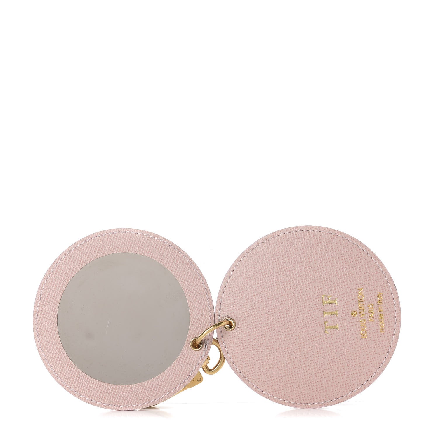 Louis Vuitton Monogram LV Mirror Bag Charm Key Holder Rose Ballerine 4 of 6
