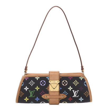 Louis Vuitton Monogram Multicolor Shirley Black 1 of 14