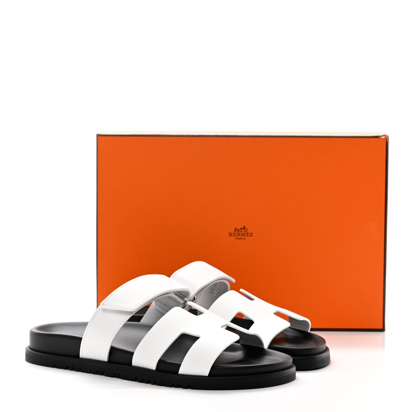 Calfskin Womens Chypre Sandals 38 White